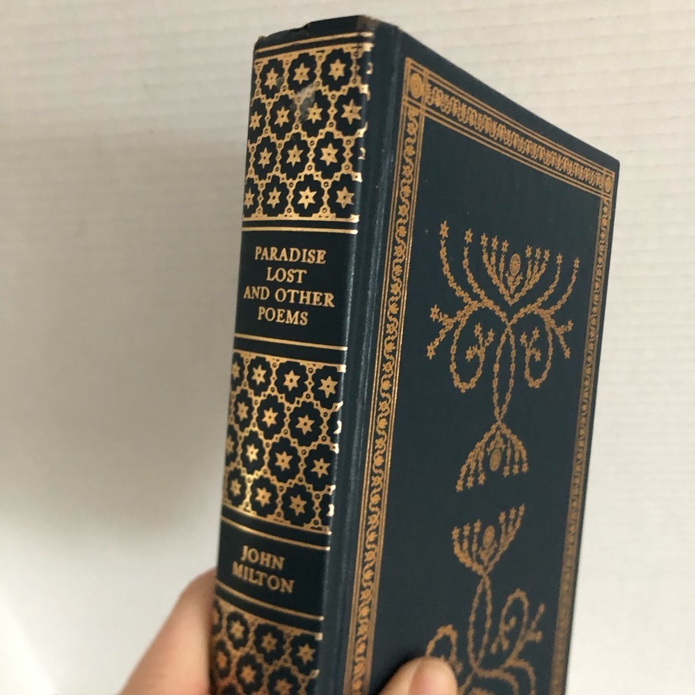 Vtg 1969 John Milton Poetic Works